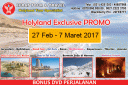 TOUR KE ISRAEL 27 Februari - 7 Maret 2017 Israel - Jordan <b>Exclusive PROMO</b> 